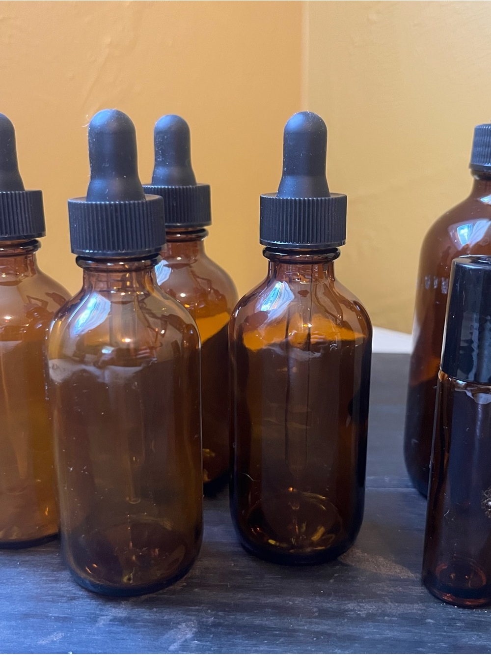 Amber Glass Bottle lot